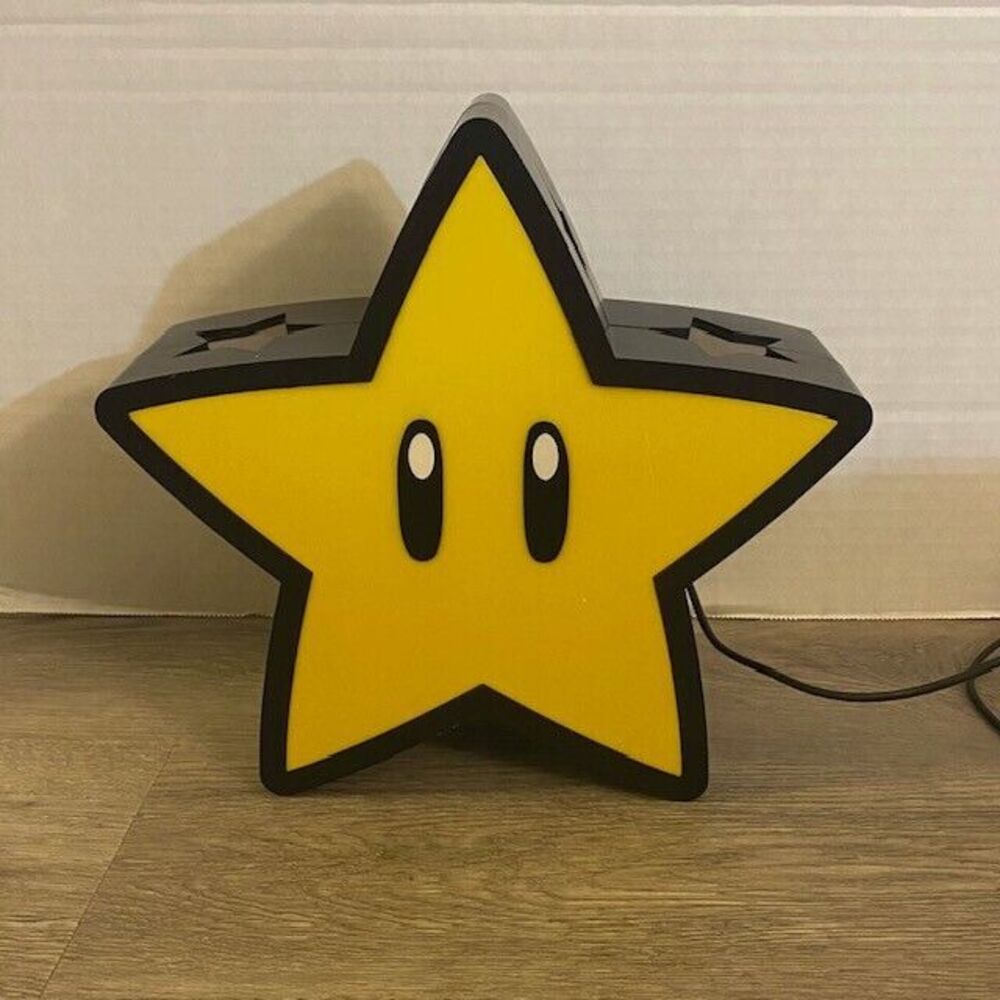 Nintendo Super Mario Star Light LED Projector